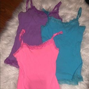 Justice Camis all size 10